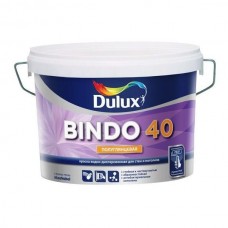 Полуглянцевая краска для стен и потолков Dulux Bindo 40